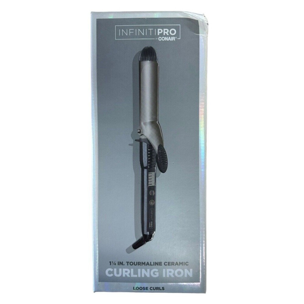 INFINITIPRO BY CONAIR Tourmaline 1 1/4-Inch Ceramic Curling Iron for Loose Curls - Picture 5 of 9